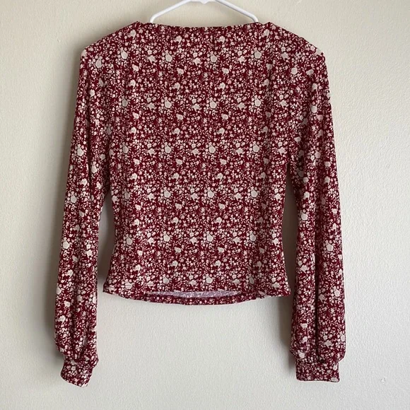 NWT Stitch Fix LUSH Floral Crop Top - Picture 5 of 6
